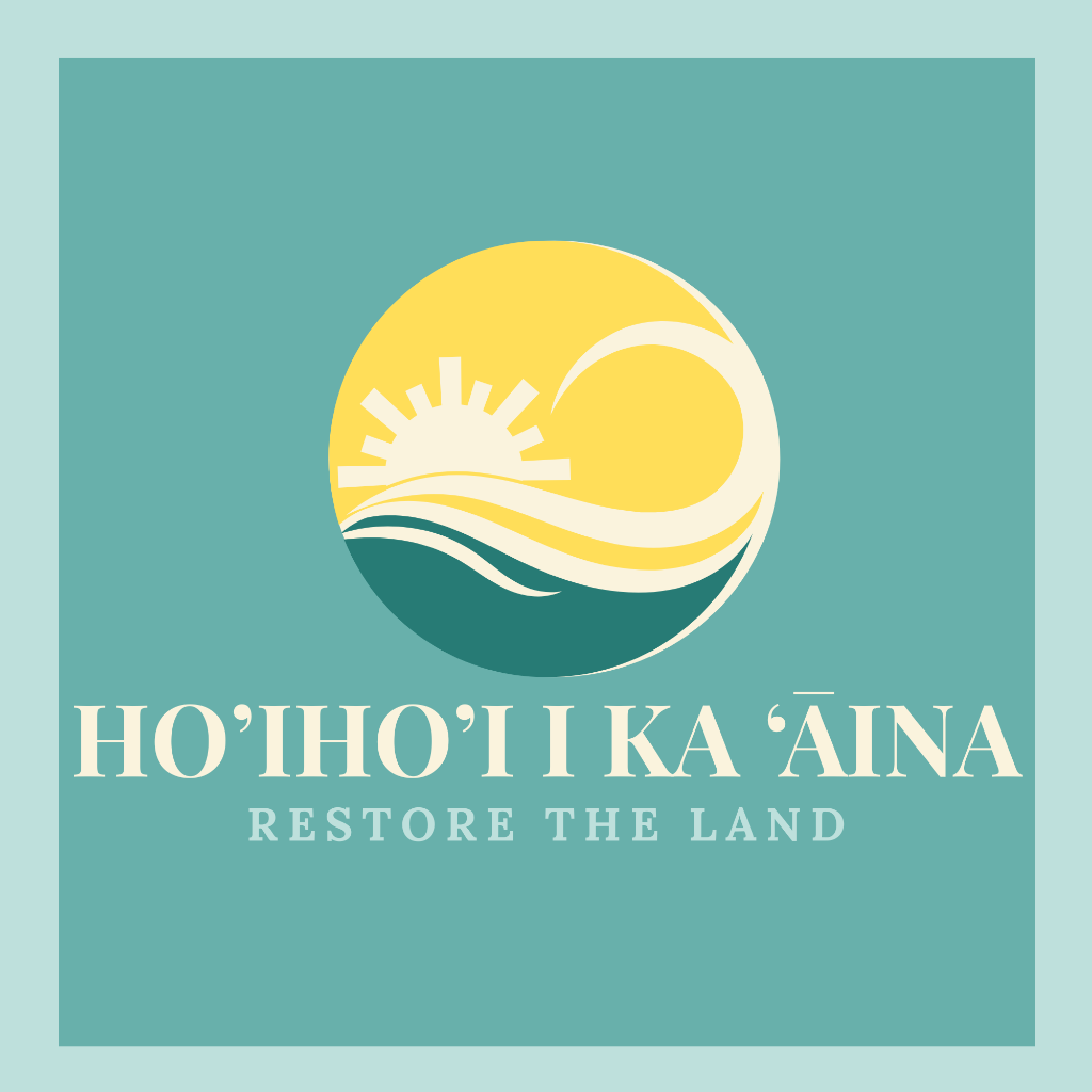 Ho'iho'i i ka 'Āina logo